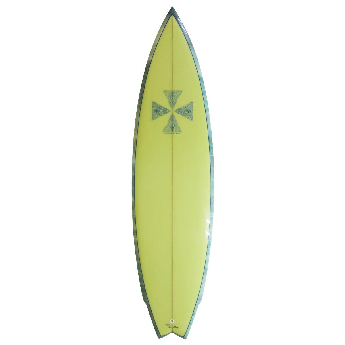 Joel Tudor / 6`4 Single Wing Twin shaper by Tom Eberly