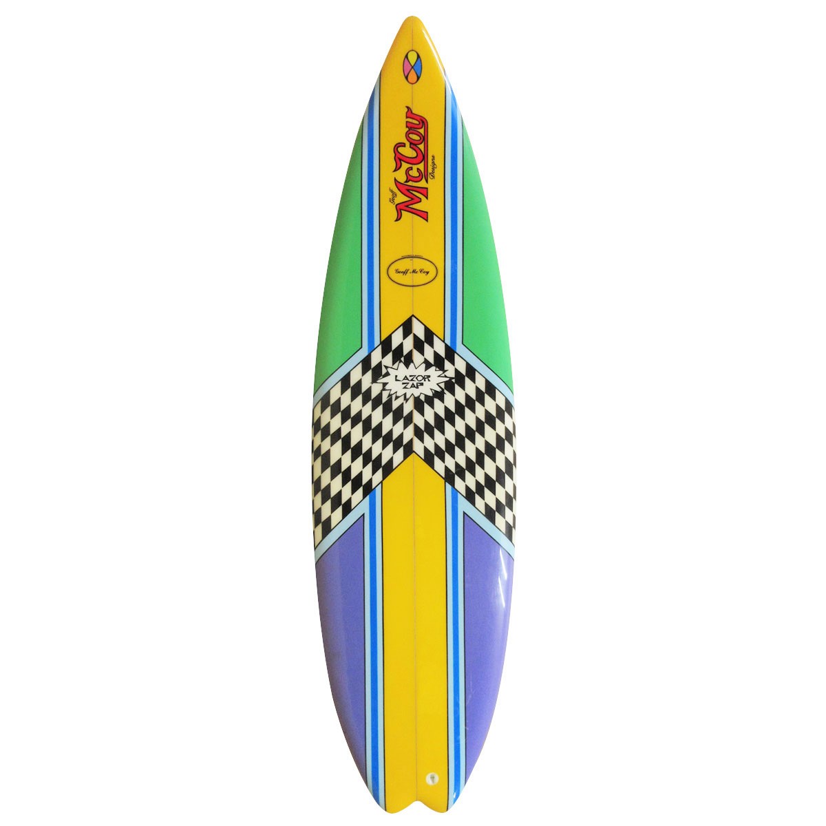 McCOY / LAZOR ZAP 6`2 PU Shaped by Geoff Mccoy